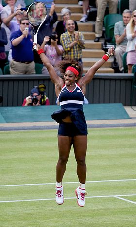 Serena Williamsová vítězí ve dvouhře LOH 2012