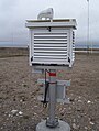 Image 8Exterior of a Stevenson screen used for temperature measurements on land stations. (from History of climate change science)