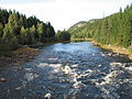 Tovdalselva ved Slettene bru i Birkenes. Foto: Karl Ragnar Gjertsen