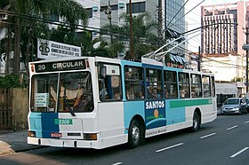 Image illustrative de l’article Trolleybus de Santos