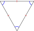 Triangle équilatéral.