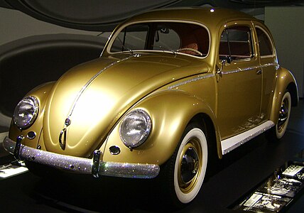 Volkswagen Beetle thứ 1 triệu, năm 1955