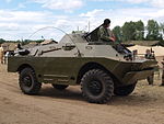 Privatägd BRDM-2 på uppvisning, 2014