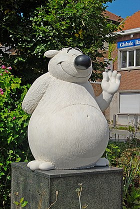 Statue de Cubitus à Limal.