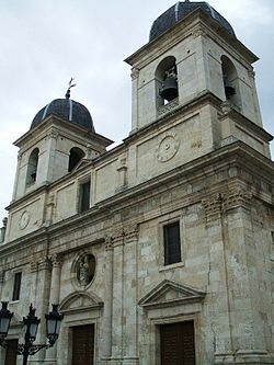 Frontera d'a Colechiata de Santa María la Mayor de Briviesca