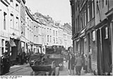 Doortocht van Duitsers in Maastricht, 10 mei 1940