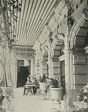 Interior of Casa de los Azulejos in 1897.[15]