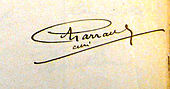 signature de Lucien Charrault