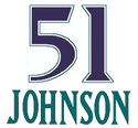 Retired number logo for Randy Johnson