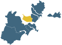 موقعیت ژینپینگ در نقشه