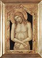 Bolestný Kristus, okolo 1330, tempera na dreve, Lindenau-Museum, Altenburg