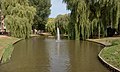 Rotterdam, Park am Spoorsingel hinter dem Hauptbahnhof