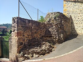Ruines de l'abbaye en 2019.