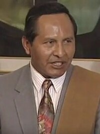 Víctor Hugo Cárdenas Vicepresidente de Bolivia (1993–1997)