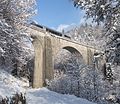 Le viaduc du Saillard.