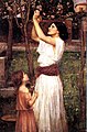 Gathering Almond Blossoms by John William Waterhouse