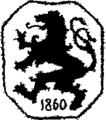 Löwe mit „1860“