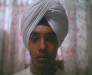 Picture of me wearing a turban