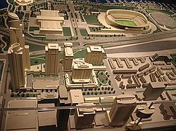 One Museum Park & One Museum Park West and the northern part of the Central Station sales model