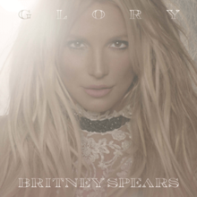 The album's original cover features a close-up image of Spears with a bright light in the background. The album title is written on top of the image, while Spears's name is written below her image.