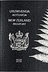New Zealand Ordinary Passport cover