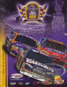 2008 Crown Royal Presents the Dan Lowry 400 program cover