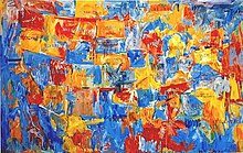 Jasper Johns's 'Map', 1961.jpg