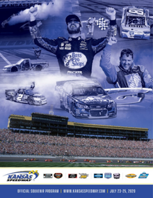 2020 Super Start Batteries 400 program cover