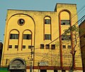 Gate No. 3 of the metro station along with the Girish Park Traction substation of Kolkata Metro