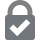 White padlock