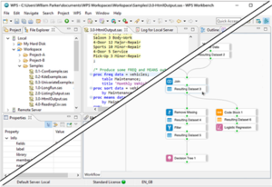 WPS Workbench running on Windows 10