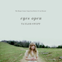 Cover artwork of "Eyes Open" featuring Swift in a grassland