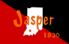 Flag of Jasper, Indiana