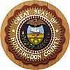 Official seal of Huntingdon County