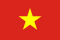 La flago de Vjetnamio