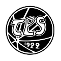 TPS:n logo 1922–1981, 1989–1990 ja 2007–. ”Pallologosta” on ollut käytössä erilaisia variaatioita.[9]