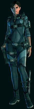 Jill Valentine pelissä Resident Evil: Revelations (2012)