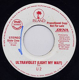 Kappaleen ”Ultraviolet (Light My Way)” kansikuva