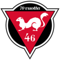 70-vuotisjuhlalogo kaudella 2015–2016