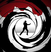 James Bond -elokuvien aseenpiippukohtaus. Kohtaus videopelistä GoldenEye 007 (Wii, 2010).