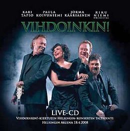 Livealbumin Vihdoinkin! kansikuva