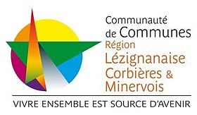 Blason de Communauté de communes de la Région Lézignanaise, Corbières et Minervois