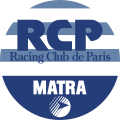 Logo de 1984 à 1986 sous l'ère Matra lors du rachat du club.