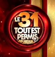 Logotype de l'émission Le 31 tout est permis avec Arthur