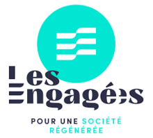 Logo Les Engagées avec slogan.png