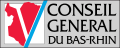 Logo du conseil général du Bas-Rhin utilisé jusqu'en 2010.