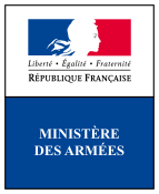 Logo du ministère des Armées de 2017 à 2020