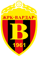 Logo du ŽRK Vardar Skopje