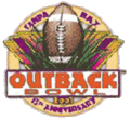 Logo du Outback Bowl de 2001.