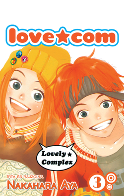 A Love*Com manga 3. kötete magyar kiadásának borítója